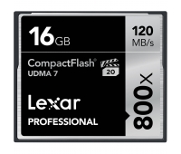 LEXAR LCF16GBCTBEU800 16GB PRO  UDMA7